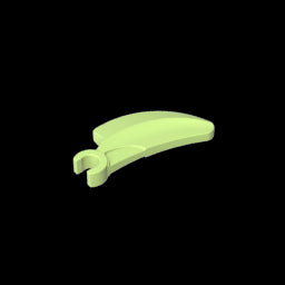 GDS-90490- Creature Body Part, Barb Large (Claw, Talon) with Clip