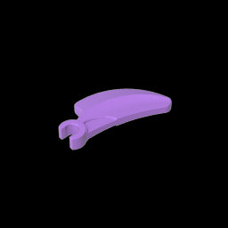 GDS-90490- Creature Body Part, Barb Large (Claw, Talon) with Clip