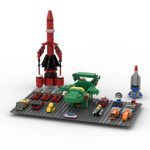 Thunderbirds IR MOC Set