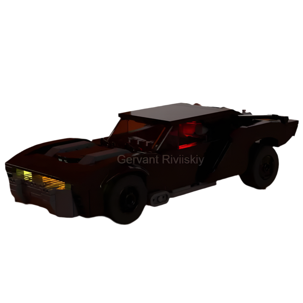 MOC-111514 The Batman (2022) batmobile version 5 – MOC Brick Store
