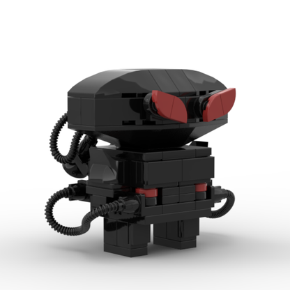 MOC Aquaman VS Black Manta DC Brickheadz