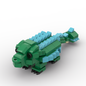 Jurassic BrickHeadz Size Collection - MOC Cube Animal Bricks
