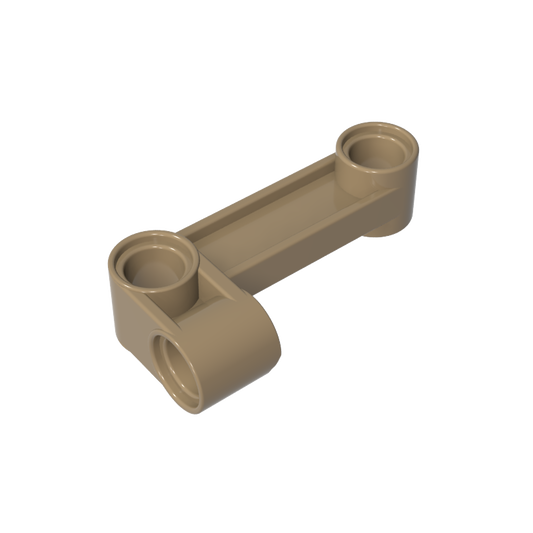 GDS-1003 - Technic Pin Connector Perpendicular 2 x 4 Bent - Beam with 90 Hole Degrees 4.8