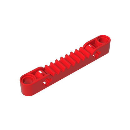 GDS-1007 - Technic Gear Rack 1 x 7 with Axle and Pin Holes