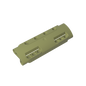GDS-1012 - Technic Panel Curved 11 x 3 with 10 Pin Holes through Panel Surface