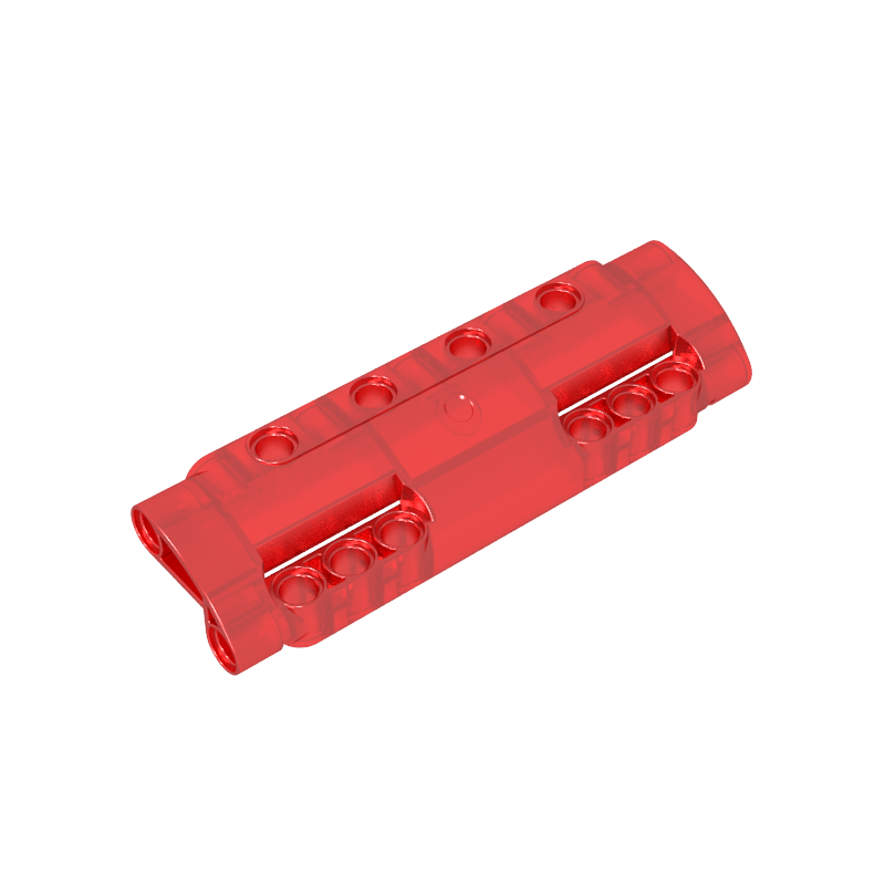 GDS-1012 - Technic Panel Curved 11 x 3 with 10 Pin Holes through Panel Surface