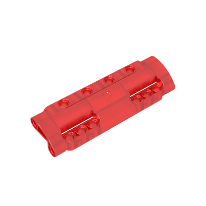 GDS-1012 - Technic Panel Curved 11 x 3 with 10 Pin Holes through Panel Surface