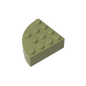 GDS-1014 - Brick Round Corner 4 x 4 Full Brick