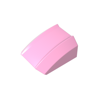 GDS-1015 - Slope Curved 2 x 2 with Lip, No Studs