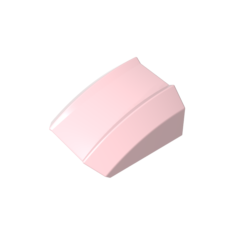 GDS-1015 - Slope Curved 2 x 2 with Lip, No Studs
