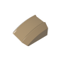 GDS-1015 - Slope Curved 2 x 2 with Lip, No Studs