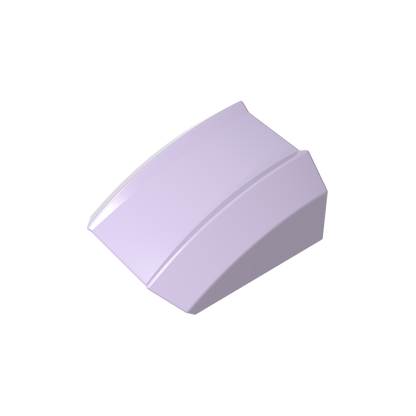 GDS-1015 - Slope Curved 2 x 2 with Lip, No Studs