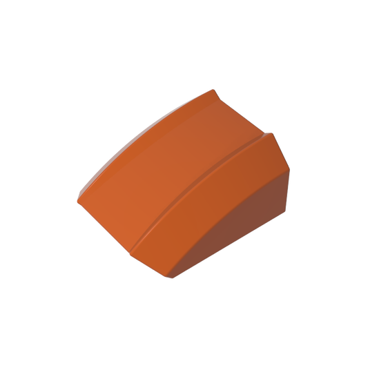 GDS-1015 - Slope Curved 2 x 2 with Lip, No Studs