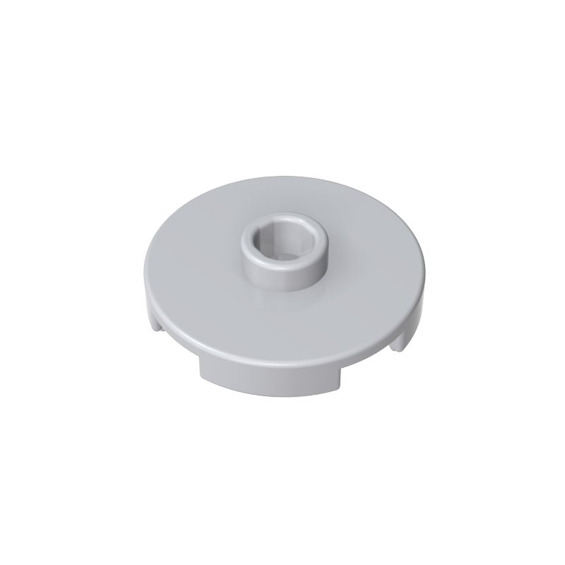 GDS-1041 - Plate Special Round 2 x 2 with Center Stud (Jumper Plate)
