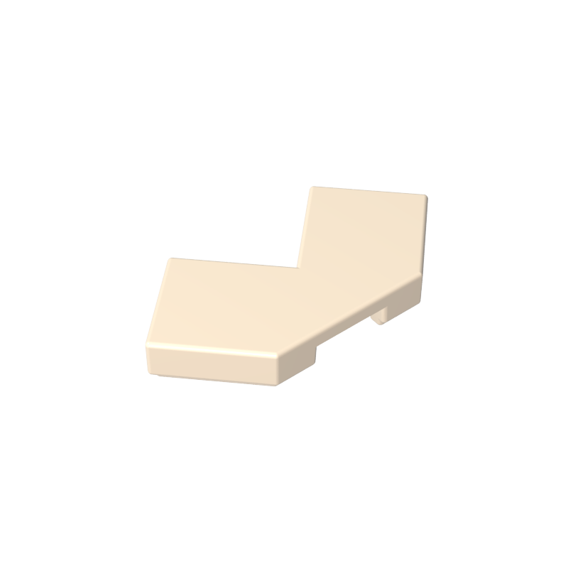 GDS-1044 - Tile Special 2 x 2 Corner with Cut Corner - Facet