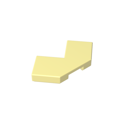 GDS-1044 - Tile Special 2 x 2 Corner with Cut Corner - Facet