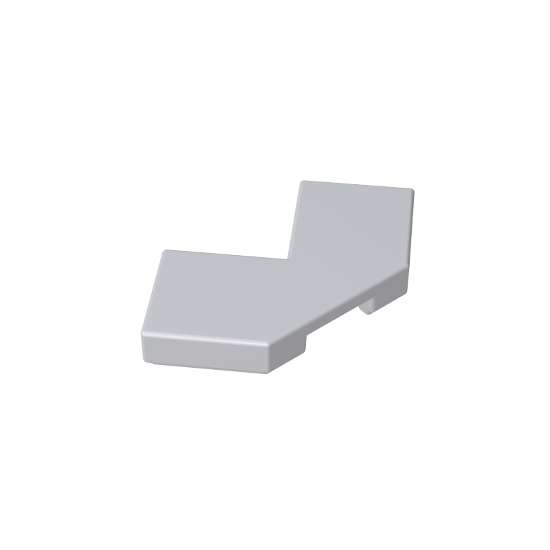 GDS-1044 - Tile Special 2 x 2 Corner with Cut Corner - Facet