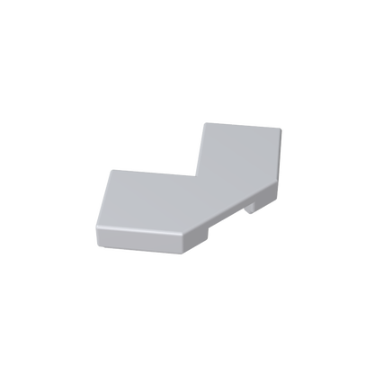 GDS-1044 - Tile Special 2 x 2 Corner with Cut Corner - Facet