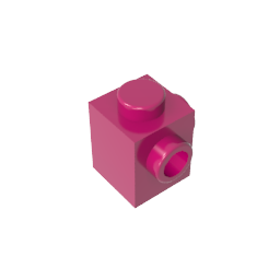 GDS-1046 - Brick Special 1 x 1 with Studs on 2 Adjacent Sides