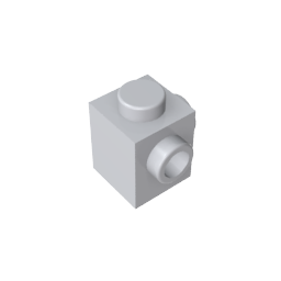 GDS-1046 - Brick Special 1 x 1 with Studs on 2 Adjacent Sides