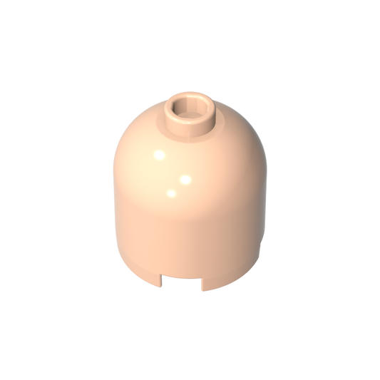 GDS-1049 - Brick Round 2 x 2 x 1 2/3 Dome Top [Undetermined Stud]
