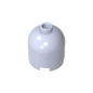 GDS-1049 - Brick Round 2 x 2 x 1 2/3 Dome Top [Undetermined Stud]