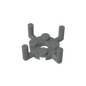 GDS-1050 - Plate Round 2 x 2 with Pin Hole and 4 Arms Up