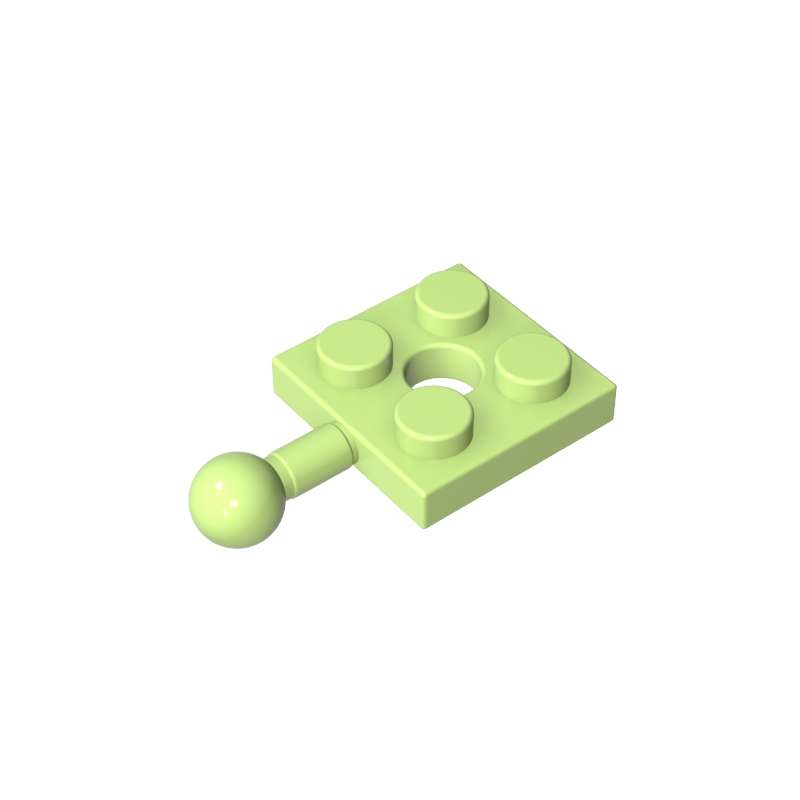 GDS-1052 - Plate Special 2 x 2 with Towball and Hole