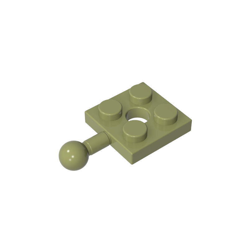 GDS-1052 - Plate Special 2 x 2 with Towball and Hole