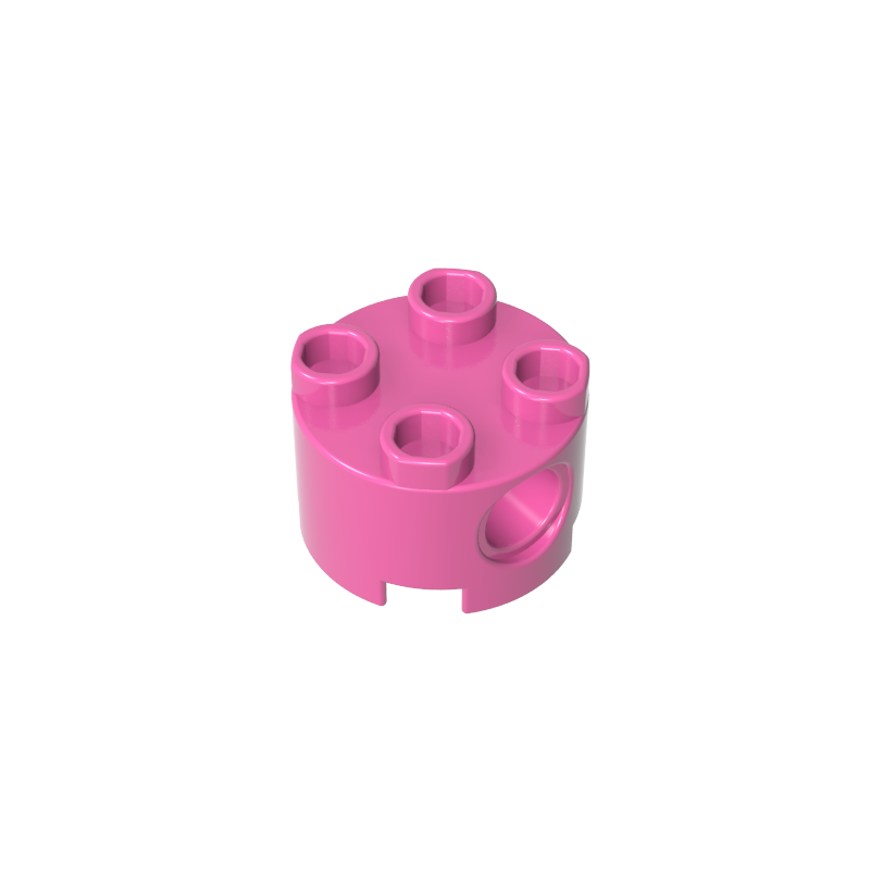 GDS-1054 - Brick Round 2 x 2 with Pin Holes