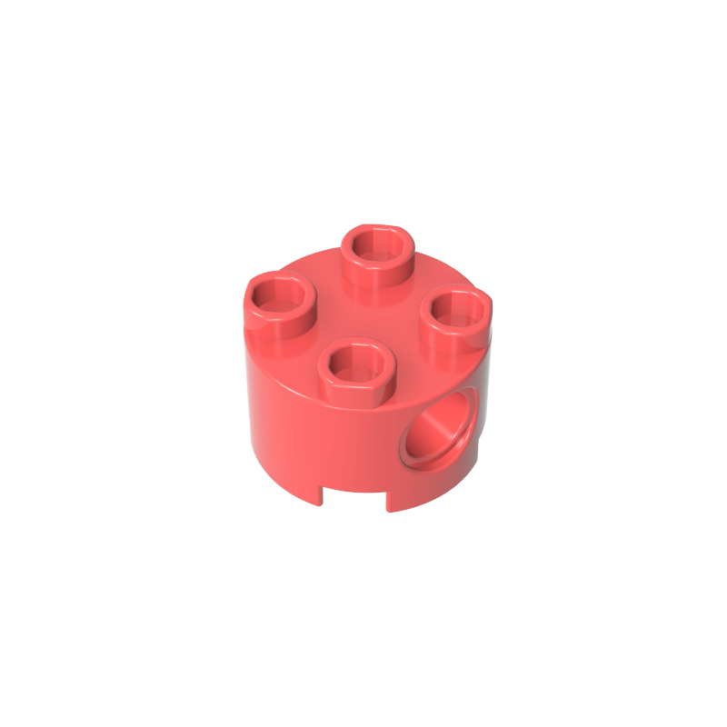 GDS-1054 - Brick Round 2 x 2 with Pin Holes