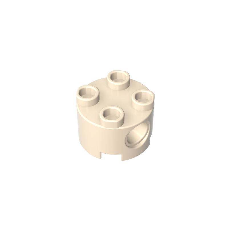 GDS-1054 - Brick Round 2 x 2 with Pin Holes