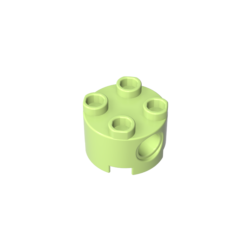 GDS-1054 - Brick Round 2 x 2 with Pin Holes