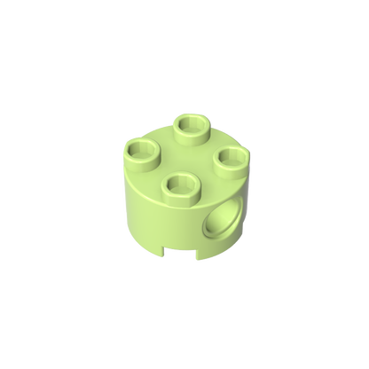 GDS-1054 - Brick Round 2 x 2 with Pin Holes