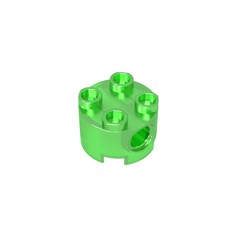 GDS-1054 - Brick Round 2 x 2 with Pin Holes