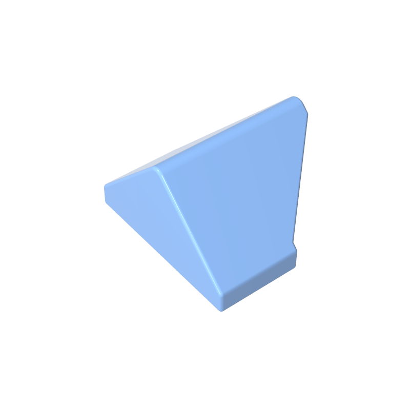 GDS-1063 - Slope 45 Degrees 2 x 1 Double / Inverted with Bottom Tube