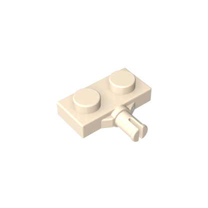 GDS-1065 - Plate Special 1 x 2 with Wheel Holder, Single Slit