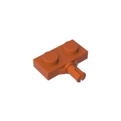 GDS-1065 - Plate Special 1 x 2 with Wheel Holder, Single Slit