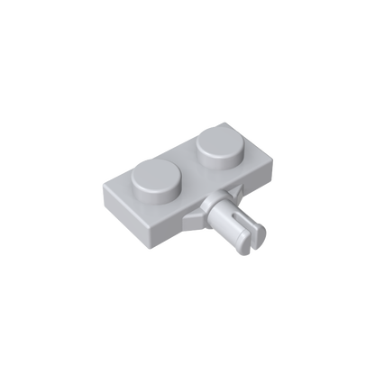 GDS-1065 - Plate Special 1 x 2 with Wheel Holder, Single Slit