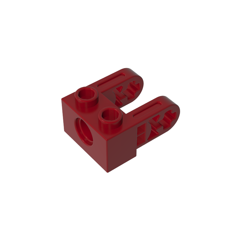 GDS-1073 - Technic Brick 1 x 2 with Hole and Dual Beam Extensions