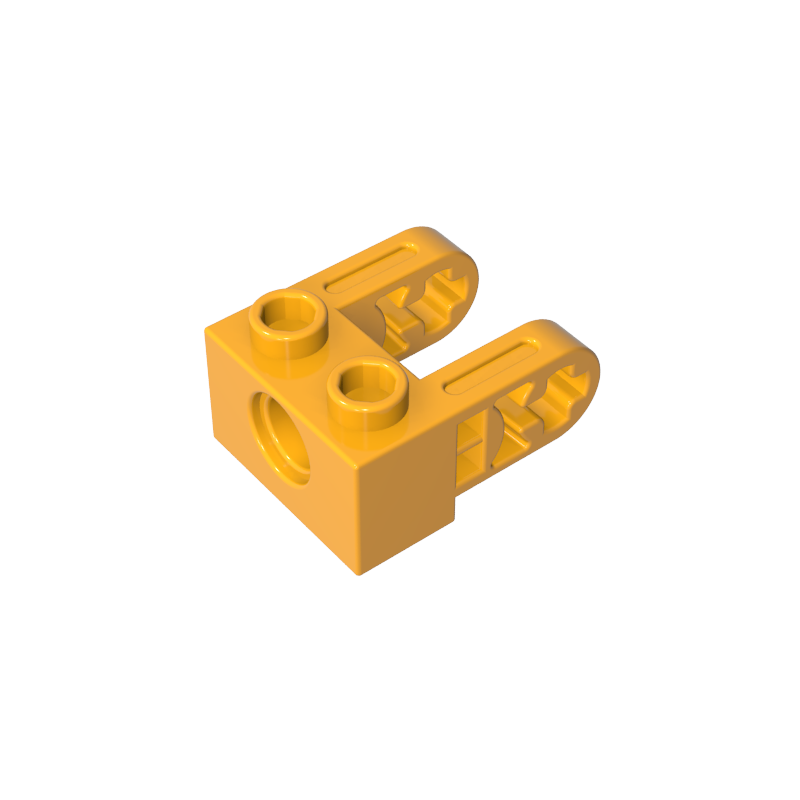 GDS-1073 - Technic Brick 1 x 2 with Hole and Dual Beam Extensions