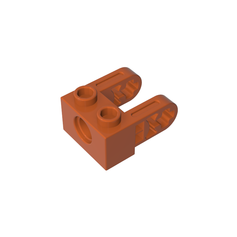 GDS-1073 - Technic Brick 1 x 2 with Hole and Dual Beam Extensions