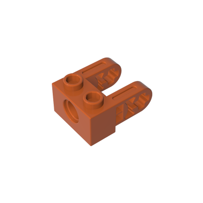 GDS-1073 - Technic Brick 1 x 2 with Hole and Dual Beam Extensions