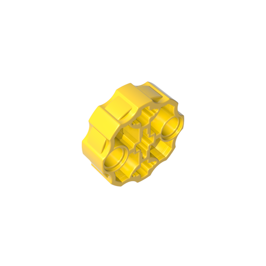 GDS-1074 - Large Figure Weapon, Barrel with 2 Pin Holes and 3 Axle Holes