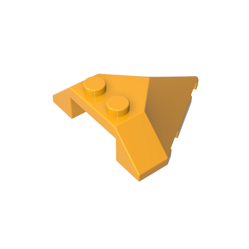 GDS-1076 - Wedge Sloped 4 x 4 Pointed