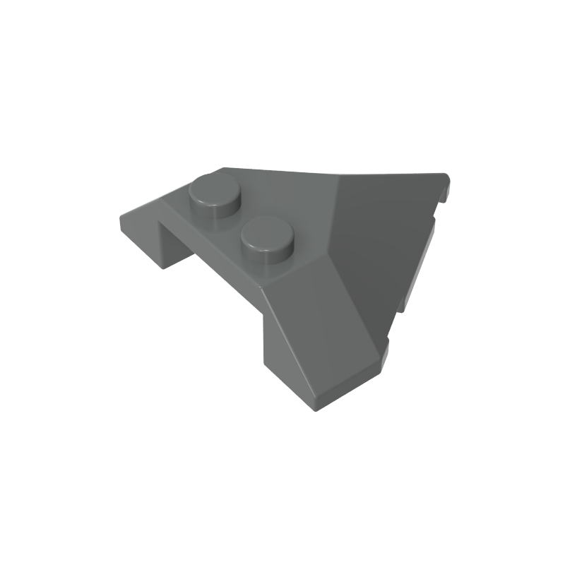 GDS-1076 - Wedge Sloped 4 x 4 Pointed