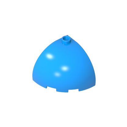 GDS-1078 - Brick Round Corner 3 x 3 x 2 Dome Top