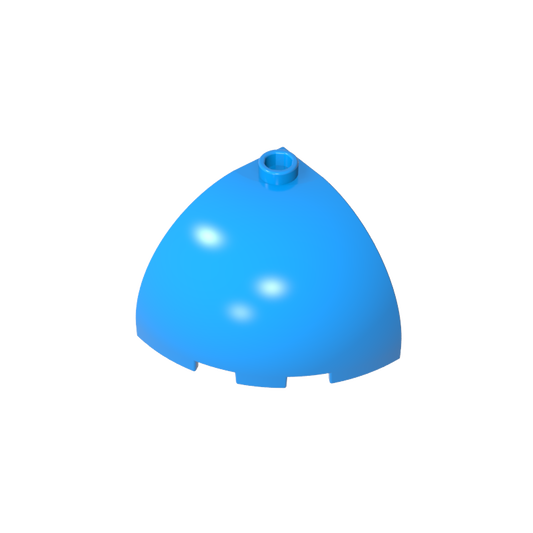 GDS-1078 - Brick Round Corner 3 x 3 x 2 Dome Top