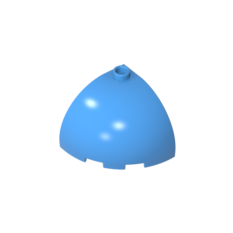 GDS-1078 - Brick Round Corner 3 x 3 x 2 Dome Top