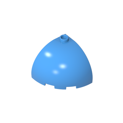 GDS-1078 - Brick Round Corner 3 x 3 x 2 Dome Top